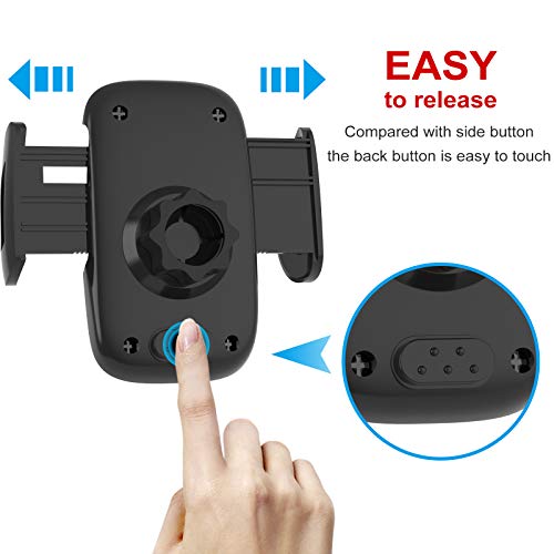 Cup Phone Holder- Car Phone Holder Mount for Car Dashboard Windshield, Sturdy Cup Holder Phone Mount Fit with All Mobile Phones