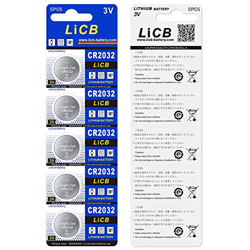 Lithium Batteries  CR2032 , Long-Lasting & High Capacity,3 Volt Coin & Button Cell