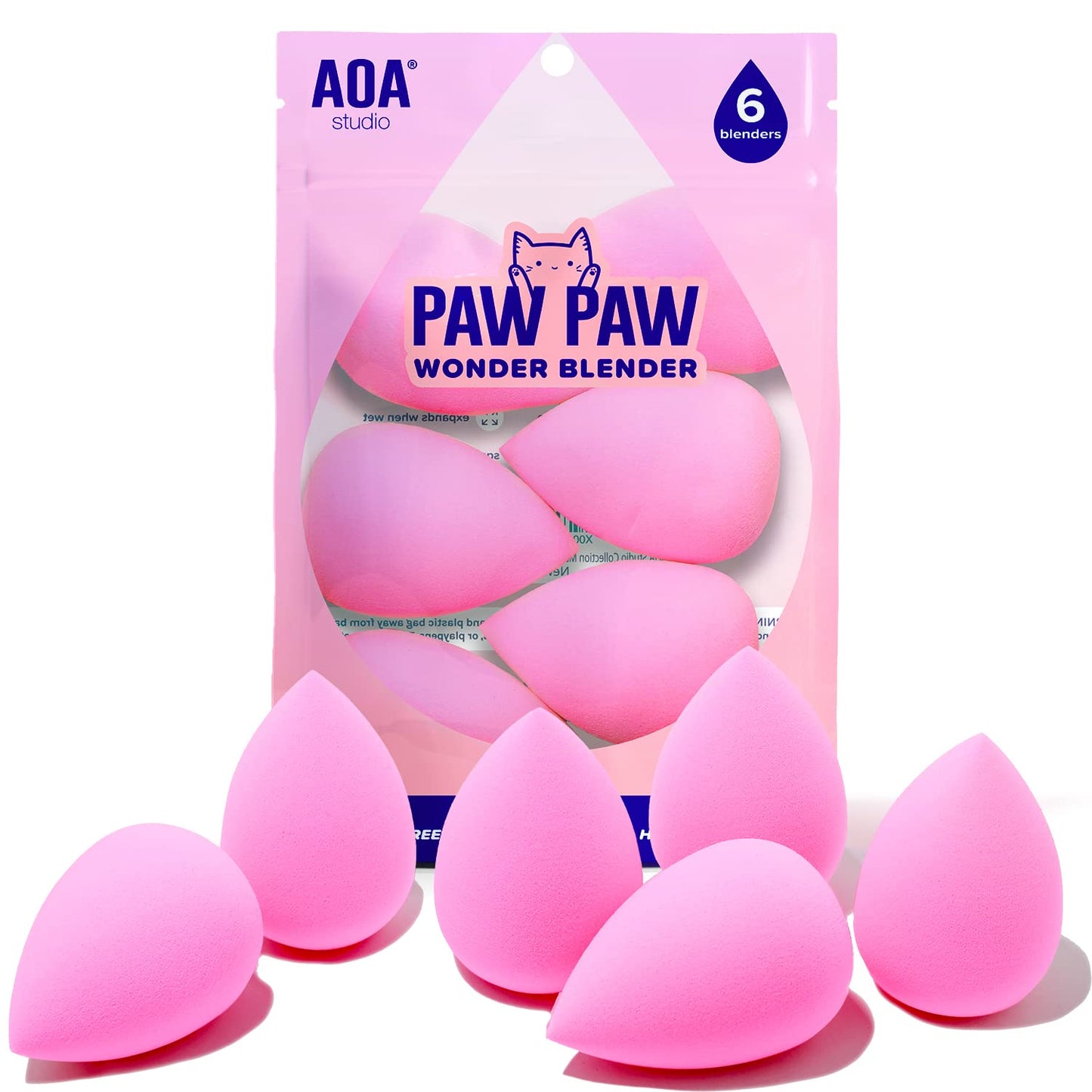 Studio Collection Makeup Sponge Set Makeup Blender Latex Free, Makeup Blender For Powder Cream and Liquid