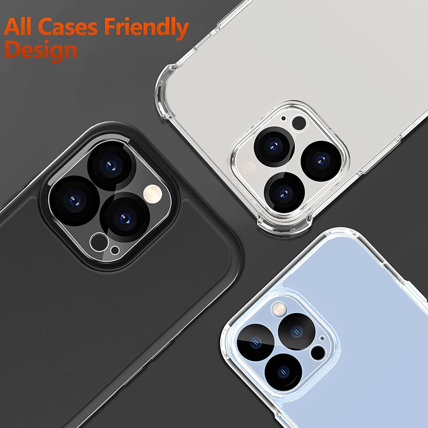 Camera Lens Protector Designed for iPhone 13 Pro Max , iPhone 13 Pro