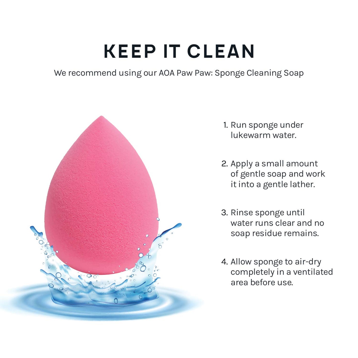 Studio Collection Makeup Sponge Set Makeup Blender Latex Free, Makeup Blender For Powder Cream and Liquid