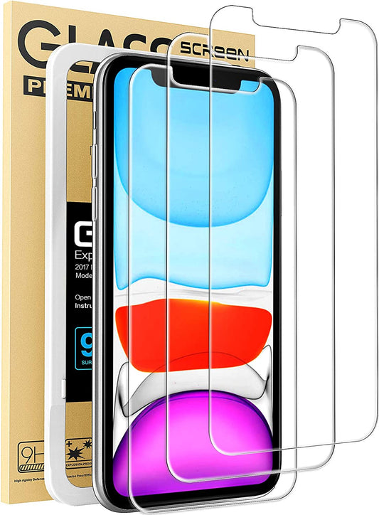 Screen protector Mkeke for iPhone XR and iPhone 11 , Tempered Glass Film