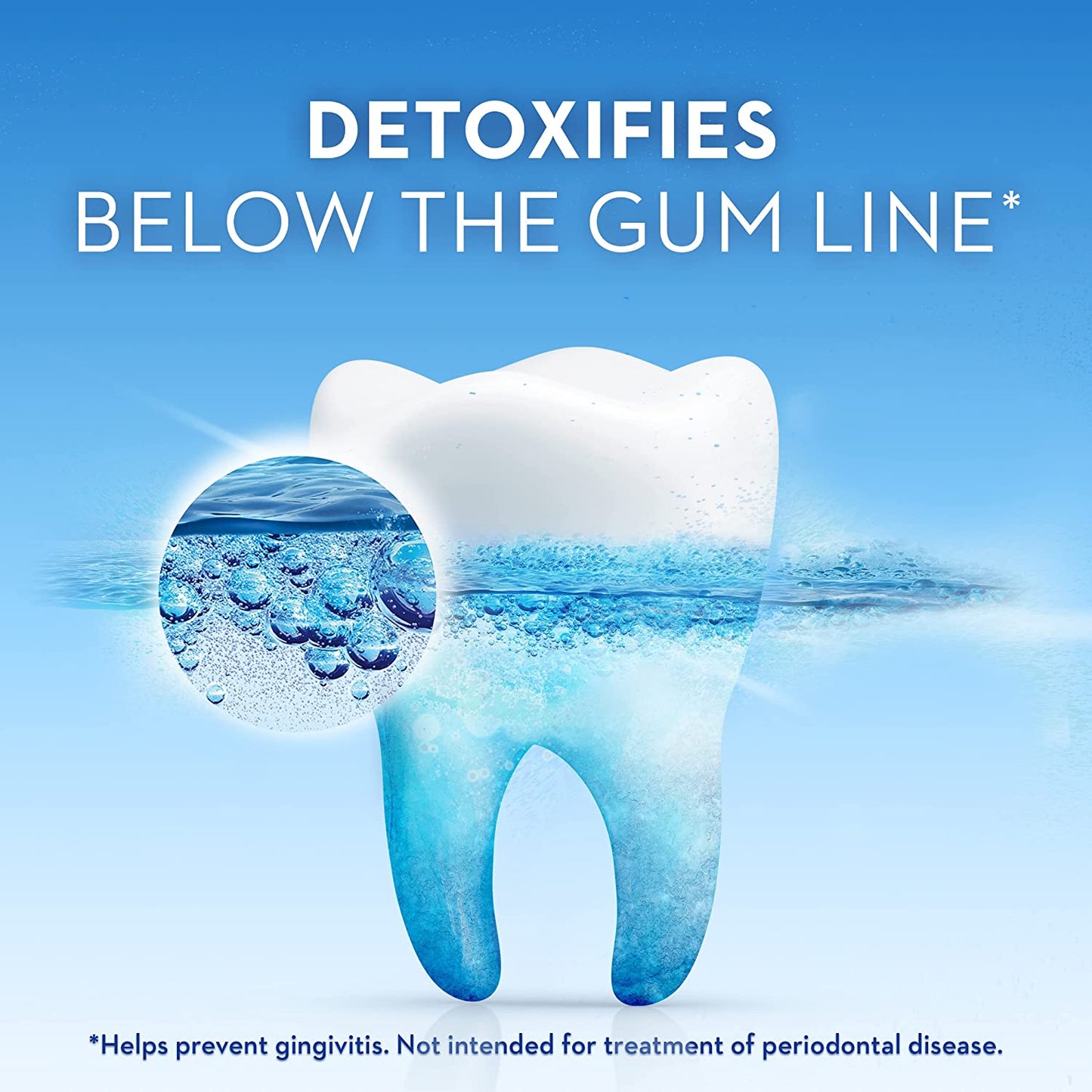 Crest Toothpaste Gum Detoxify Deep Clean, 4.1oz (Pack of 3)