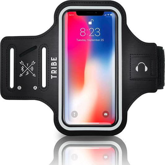Water Resistant Cell Phone Armband Case Running Holder for iPhone Pro Max Plus Mini SE