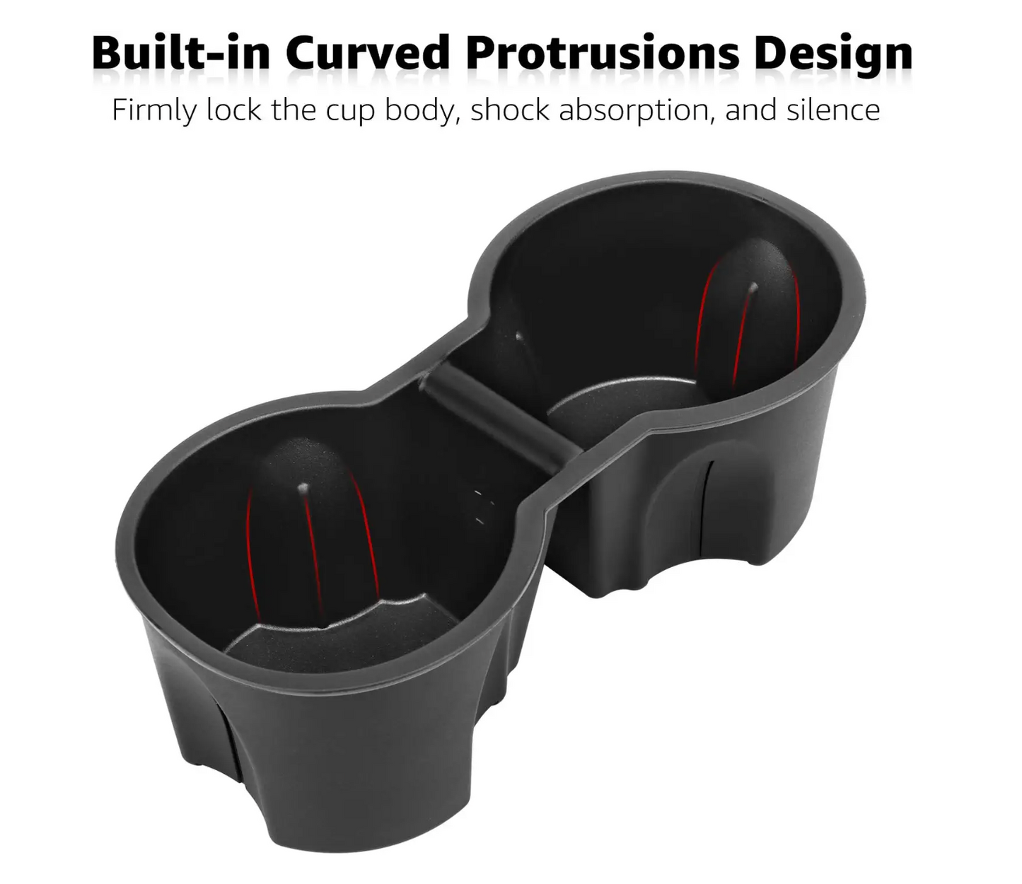 Center Console Cup Holder Motrobe 2022 2021 Tesla Model Y Model 3 Insert ONLY FIT New Console