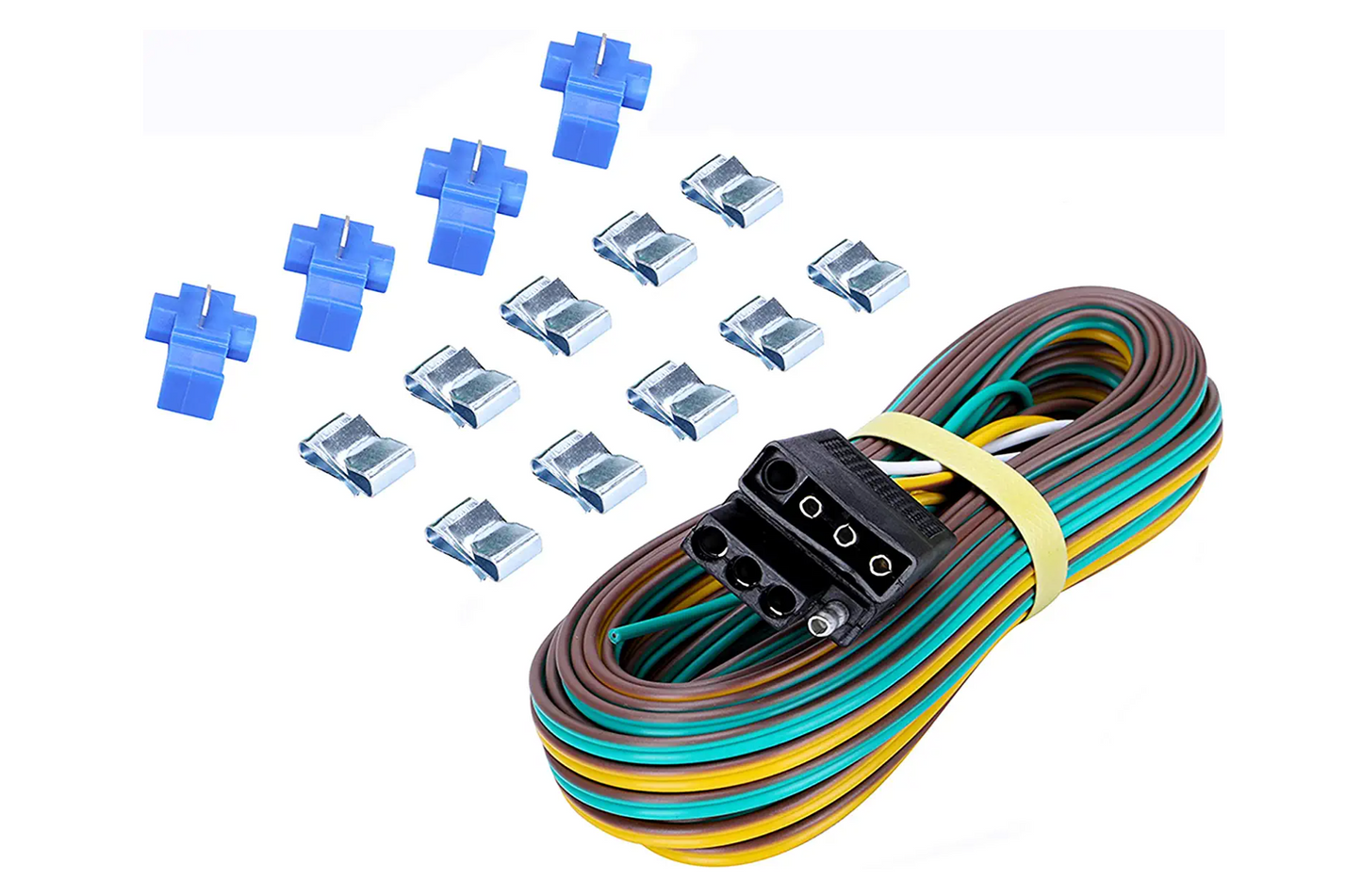 Trailer Light Kit MaxxHaul 70205 - 12V All LED , Left and Right Waterproof Submersible for Trailers, Boat Trailer Truck Marine Camper RV Snowmobile