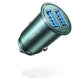 Car Charger Smallest 4.8A, All Metal USB Car Fast Charger Adapter Flush Fit For Phone ,iPhone , Samsung , Cigarette Lighters