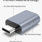 USB C to USB Adapter Pack of 2 USB C Male to USB3 Female Adapter Compatible with MacBook Pro ,Air, iPad & Other Type C or Thunderbolt