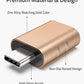 USB C to USB Adapter Pack of 2 USB C Male to USB3 Female Adapter Compatible with MacBook Pro ,Air, iPad & Other Type C or Thunderbolt