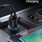 Car Charger Smallest 4.8A, All Metal USB Car Fast Charger Adapter Flush Fit For Phone ,iPhone , Samsung , Cigarette Lighters