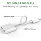 iPhone Headphone Adapter Products 2Pack 2 in 1 Lightning Headphone Jack and Charger Adapter