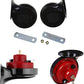 car horn 300db 【2 pack】 12v waterproof double horn, used for trucks, trains and ships, electric snails for cars, motorcycles, alternative electronic parts for cars and horns for trains