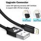 iPhone Charger,Nylon Lightning Cable  2pack, High Speed Data Sync Transfer Cord for iPhone, iPad
