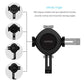 10W Wireless Car Charger Mount, Air Vent Universal Phone  Holder Fast Charging compatible with iPhone & Samsung Galaxy S Note and Other Cellphone