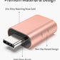 USB C to USB Adapter Pack of 2 USB C Male to USB3 Female Adapter Compatible with MacBook Pro ,Air, iPad & Other Type C or Thunderbolt