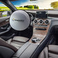 Car Windshield Sunshade Magnelex with Bonus Steering Wheel Cover Sun Shade. Reflective Polyester Blocks Heat and Sun. Foldable Sun Shield That Keeps Your Vehicle Cool (Large 63 x 33.8 in)