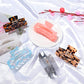 Hair Claw Clips Large, Banana Tortoise Shell Barrettes Celluloid French Leopard Print Hair Jaw Clips for Women and Girls (6 Pack)