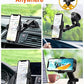 Cell Phone Holder,Phone Mount Dashboard Windshield Air Vent Adjustable Mount for iPhone, Android