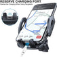 Cell Phone Holder,Phone Mount Dashboard Windshield Air Vent Adjustable Mount for iPhone, Android