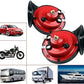 car horn 300db 【2 pack】 12v waterproof double horn, used for trucks, trains and ships, electric snails for cars, motorcycles, alternative electronic parts for cars and horns for trains
