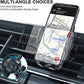 Cell Phone Holder,Phone Mount Dashboard Windshield Air Vent Adjustable Mount for iPhone, Android