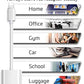 iPhone Headphones Adapter,2 in 1 Lightning to 3.5 mm Headphone Jack Aux  ,Dual Ports Dongle Charger