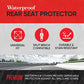 Car Back Seat Cover AquaShield Waterproof, Gray – Padded Neoprene Rear Bench Seat Cover for Cars, Ideal Back Seat Protector for Kids & Dogs, Interior Cover for Auto Truck Van SUV