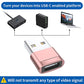 USB C Female to USB Male Adapter 4-Pack,Type C to USB A Charger Cable Adapter