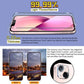 Screen Protector QHOHQ 3 Pack  Designed for iPhone 13 6.1 Inch with 3 Pack Tempered Glass Camera Lens Protector, Ultra HD