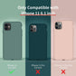 iPhone 11 Case, Silicone Ultra Slim Shockproof Phone Case with [Soft Anti-Scratch Microfiber Lining], 6.1 inch, Black