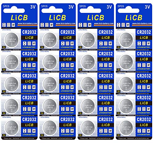 Lithium Batteries  CR2032 , Long-Lasting & High Capacity,3 Volt Coin & Button Cell