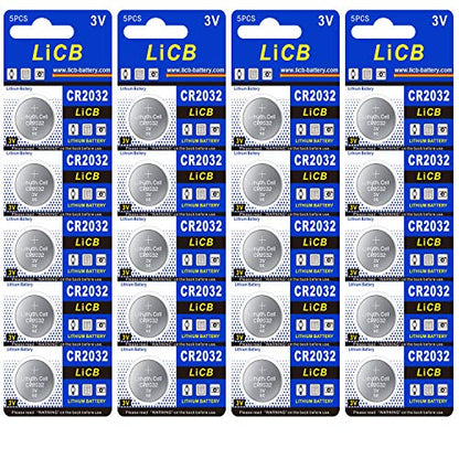 Lithium Batteries  CR2032 , Long-Lasting & High Capacity,3 Volt Coin & Button Cell