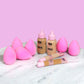 Studio Collection Makeup Sponge Set Makeup Blender  Latex Free, Makeup Blender For Powder Cream and Liquid