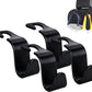 Car Seat Headrest Hook 4 Pack Hanger Storage Organizer Universal for Handbag Purse Coat