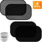 Car Window Shade, Car Window Shade Baby-Cling Sunshade for Side Windows-80GSM UPF50+ Blocks Sun, Glare and Over 97% of UV Rays Protection
