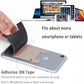 Adhesive Phone Wallet,  [3 Pack] Ultra Thin Stick-on Silicone Credit Card Holder Sticker for iPhone , Samsung
