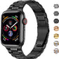 Apple Watch Solid Stainless Steel Band 6 pack- 45mm 44mm 42mm 41mm 40mm 38mm, Metal Strap