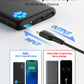 Portable Charger, USB C Slimmest Triple 3A High-Speed 10000mAh Phone Power Bank