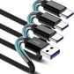 USB Type C Cable 3ft, Compatible with Samsung Galaxy A10/A20/A51/S10/S9/S8/Note 8,LG V20/V30/V40(3A