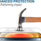 Screen Protector Arae for iPhone 12 / iPhone 12 Pro, HD Tempered Glass Anti Scratch Work