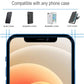 Screen Protector Arae for iPhone 12 / iPhone 12 Pro, HD Tempered Glass Anti Scratch Work