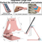 Cell Phone Stand, Upgraded Phone Stand for Desk, Adjustable Tablet Stand