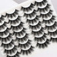 Newcally Lashes False Eyelashes Dramatic 20MM Faux Mink Lashes Pack 14 Pairs Wispy Long Thick Fluffy Strip Eye Lashes