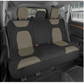 Car Back Seat Cover AquaShield Waterproof, Gray – Padded Neoprene Rear Bench Seat Cover for Cars, Ideal Back Seat Protector for Kids & Dogs, Interior Cover for Auto Truck Van SUV