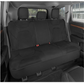 Car Back Seat Cover AquaShield Waterproof, Gray – Padded Neoprene Rear Bench Seat Cover for Cars, Ideal Back Seat Protector for Kids & Dogs, Interior Cover for Auto Truck Van SUV