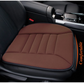 Car Seat Cushion with 1.2inch Comfort Memory Foam, Seat Cushion for Car and Office Chair (Black)