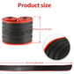 Car Rear Bumper Protector 35.1inch x2.75inch Car/SUV Universal Rubber Anti-Scratch Trunk Exterior Accessories（Black）