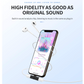Headphone Adapter Compatible for Lightning Double to Audio Jack and Charger Earphone